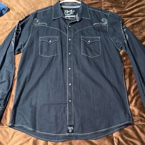 Mens ROCK 47 shirt size XL